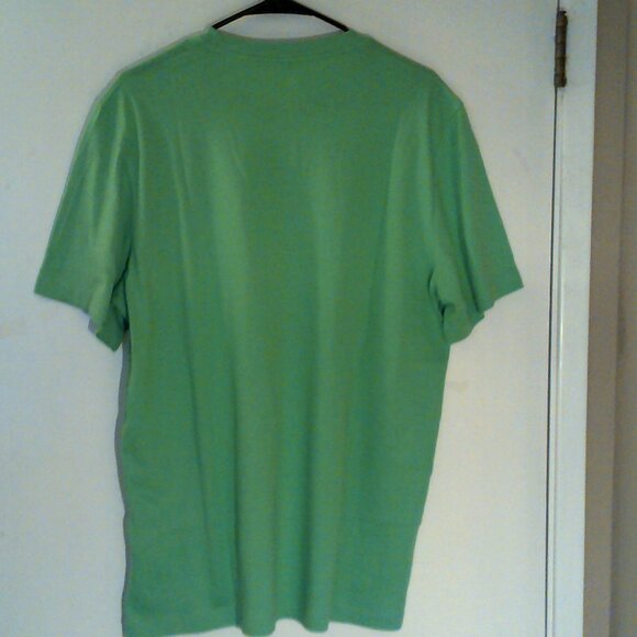 NEW NIKE SPORTSWEAR "Embroidered Swoosh Tee" MEN'S GREEN T-SHIRT L BV0507-163 - Picture 6 of 7